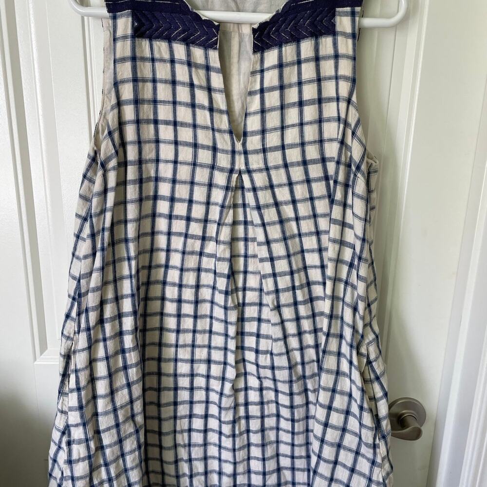 Madewell Embroidered Sunray Shirtdress - size M